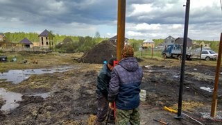 Заказать монтаж винтовых свай в Белебей - цена под ключ с доставкой от 1848 шт